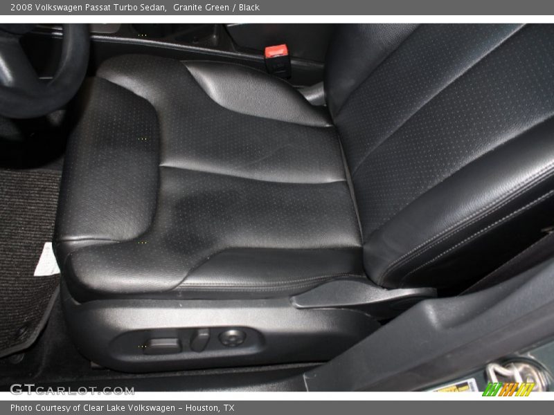 Granite Green / Black 2008 Volkswagen Passat Turbo Sedan