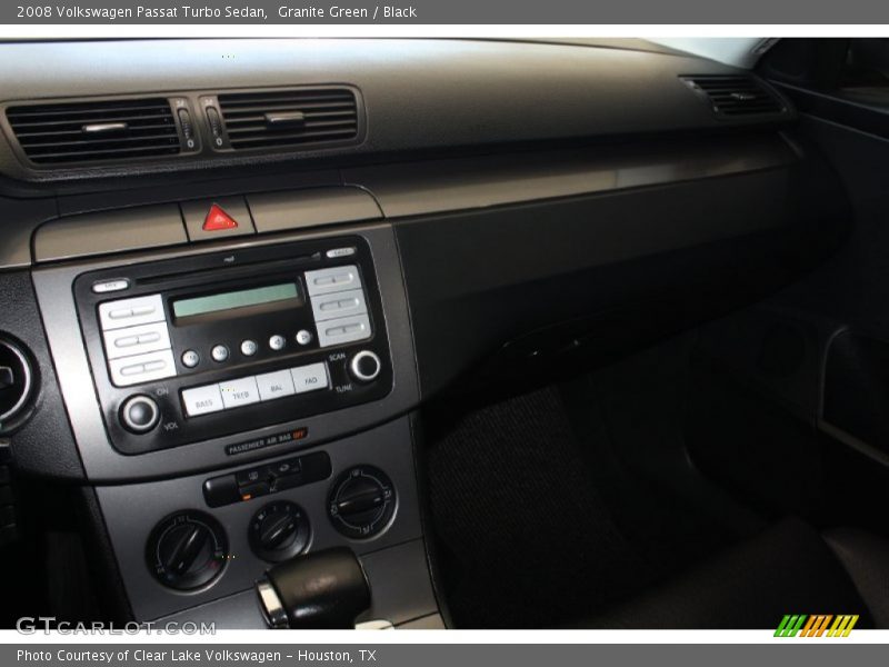 Granite Green / Black 2008 Volkswagen Passat Turbo Sedan