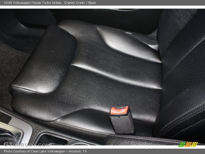 Granite Green / Black 2008 Volkswagen Passat Turbo Sedan
