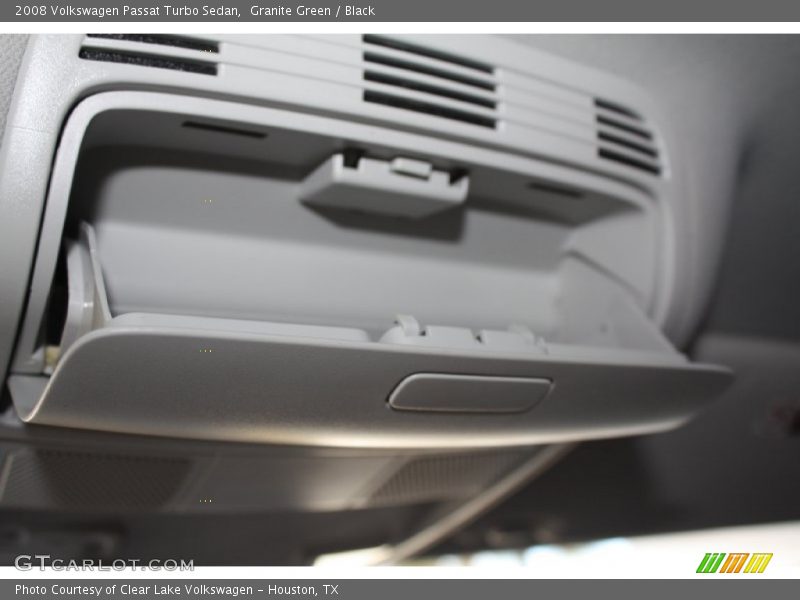Granite Green / Black 2008 Volkswagen Passat Turbo Sedan