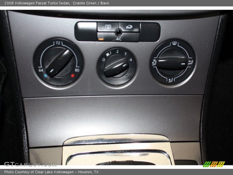 Granite Green / Black 2008 Volkswagen Passat Turbo Sedan