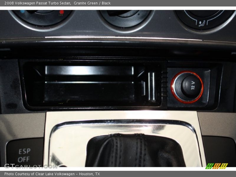 Granite Green / Black 2008 Volkswagen Passat Turbo Sedan