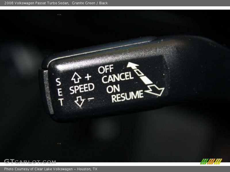 Granite Green / Black 2008 Volkswagen Passat Turbo Sedan
