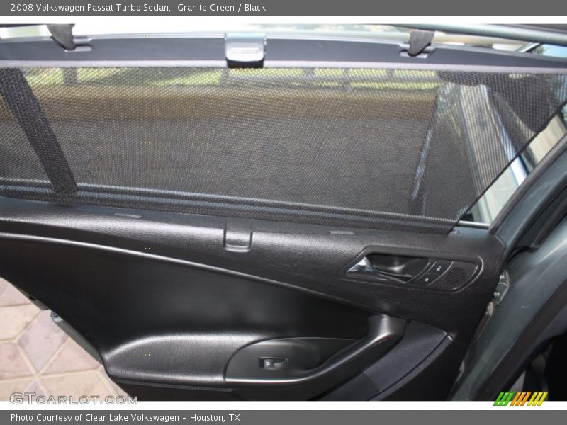 Granite Green / Black 2008 Volkswagen Passat Turbo Sedan