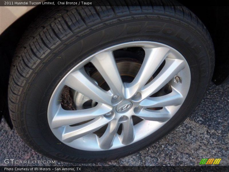 Chai Bronze / Taupe 2011 Hyundai Tucson Limited