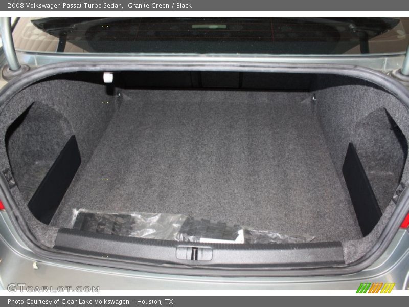 Granite Green / Black 2008 Volkswagen Passat Turbo Sedan