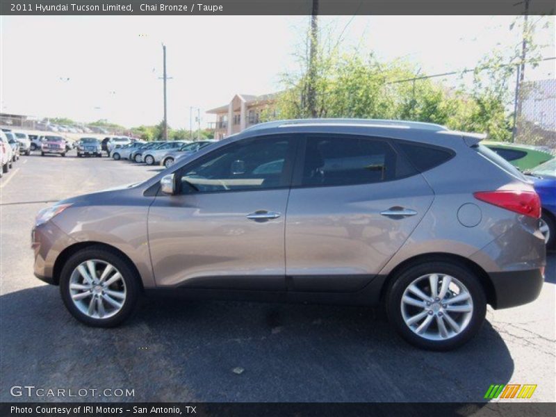 Chai Bronze / Taupe 2011 Hyundai Tucson Limited
