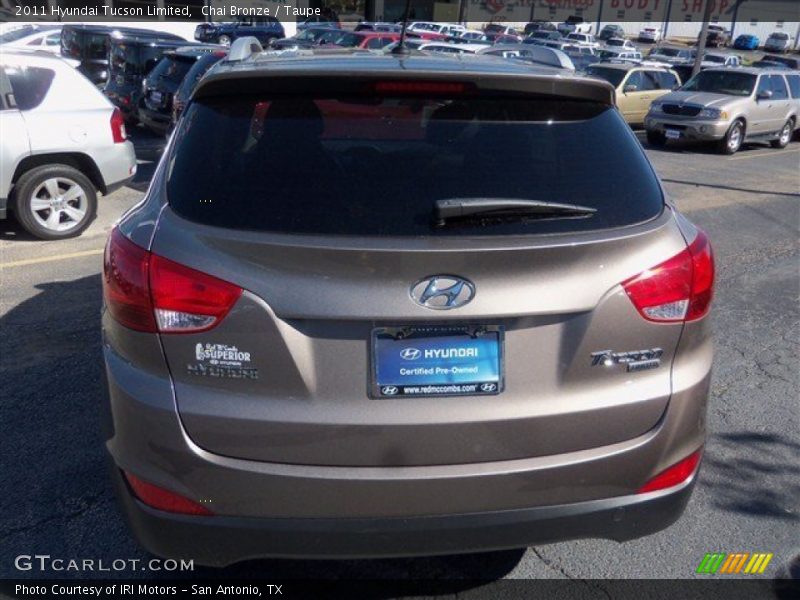 Chai Bronze / Taupe 2011 Hyundai Tucson Limited