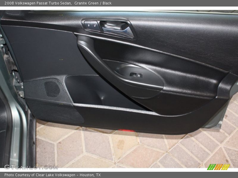 Granite Green / Black 2008 Volkswagen Passat Turbo Sedan