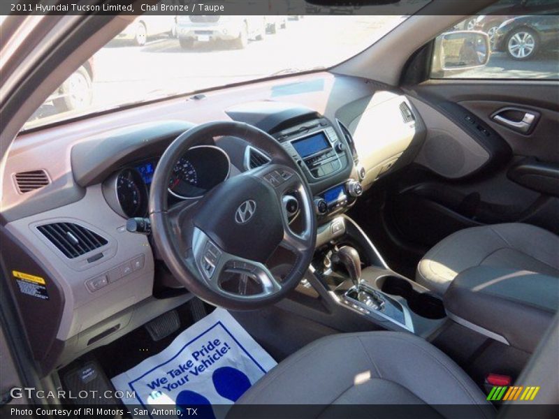 Chai Bronze / Taupe 2011 Hyundai Tucson Limited