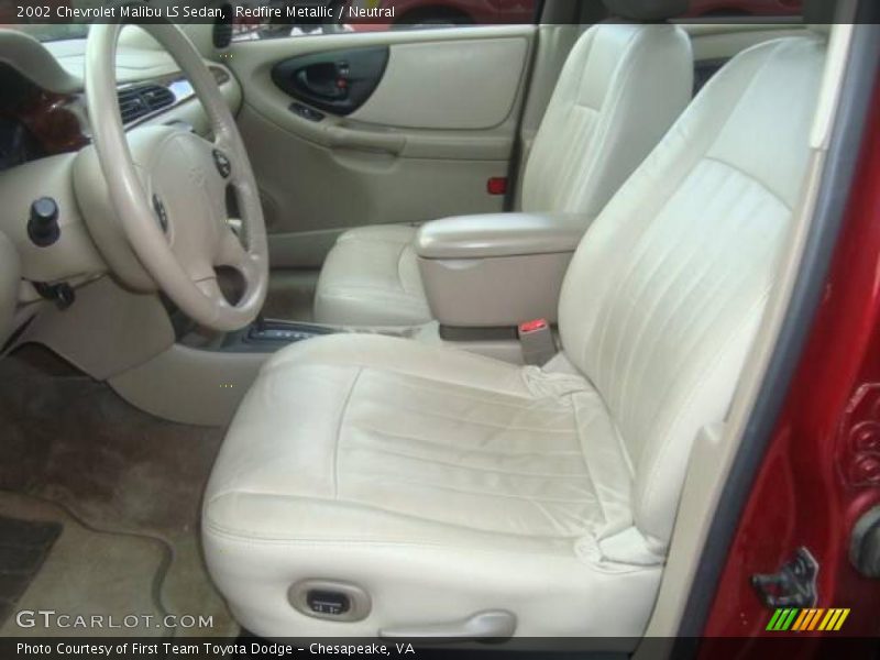 Redfire Metallic / Neutral 2002 Chevrolet Malibu LS Sedan