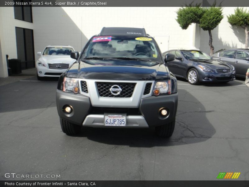 Super Black / Graphite/Steel 2009 Nissan Xterra S 4x4
