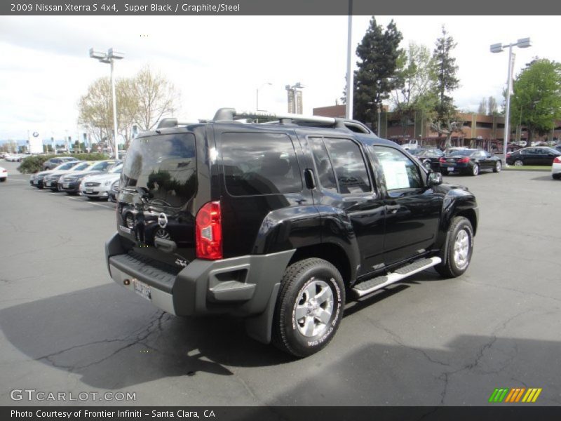 Super Black / Graphite/Steel 2009 Nissan Xterra S 4x4