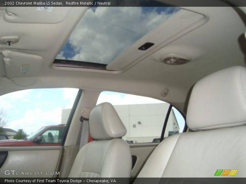 Redfire Metallic / Neutral 2002 Chevrolet Malibu LS Sedan