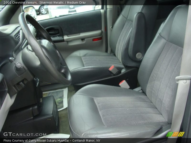 Silvermist Metallic / Medium Gray 2001 Chevrolet Venture