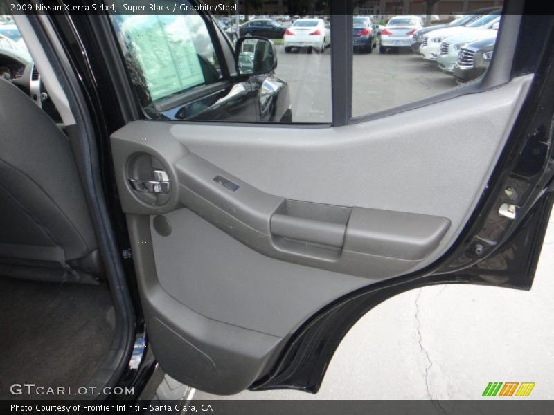 Super Black / Graphite/Steel 2009 Nissan Xterra S 4x4
