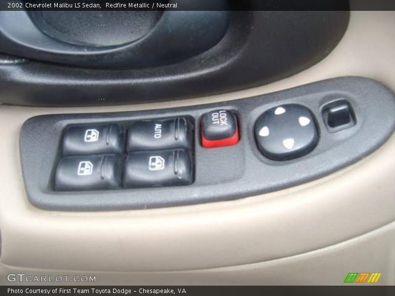 Redfire Metallic / Neutral 2002 Chevrolet Malibu LS Sedan