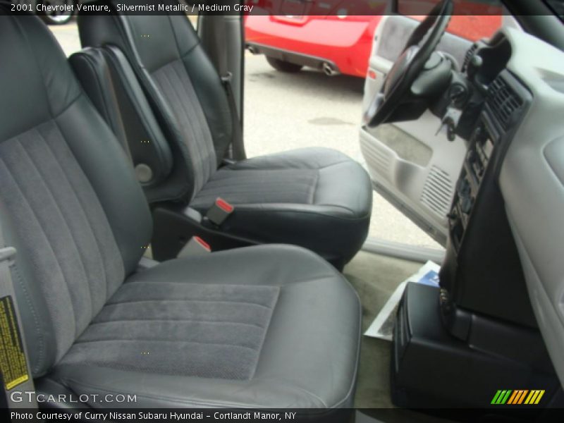 Silvermist Metallic / Medium Gray 2001 Chevrolet Venture