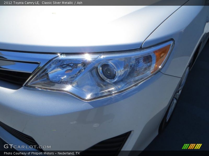 Classic Silver Metallic / Ash 2012 Toyota Camry LE