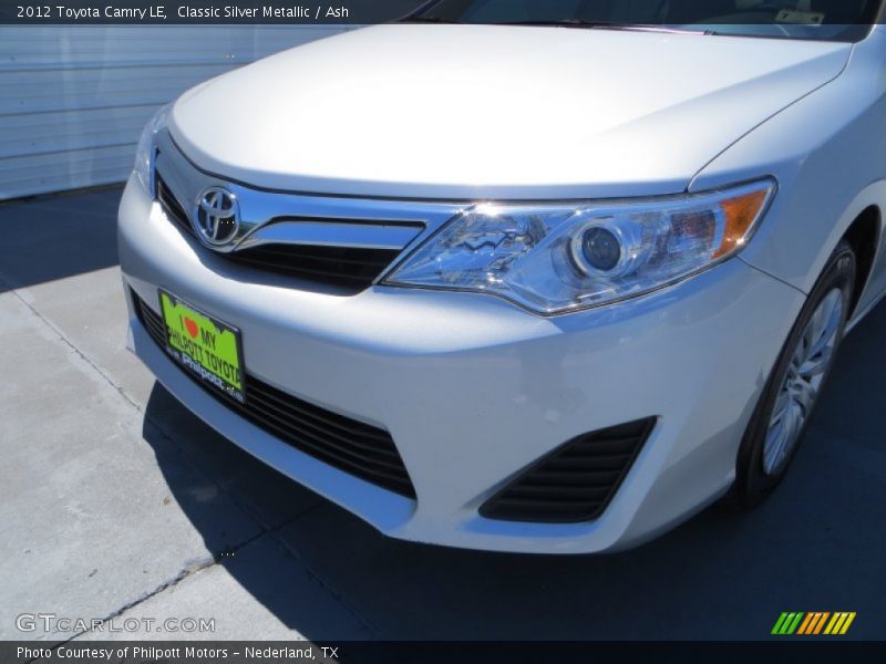 Classic Silver Metallic / Ash 2012 Toyota Camry LE