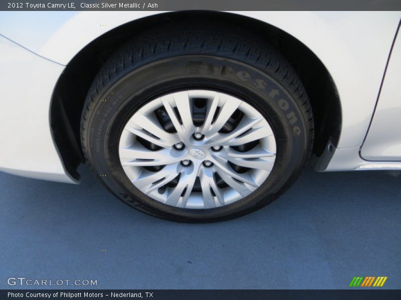 Classic Silver Metallic / Ash 2012 Toyota Camry LE