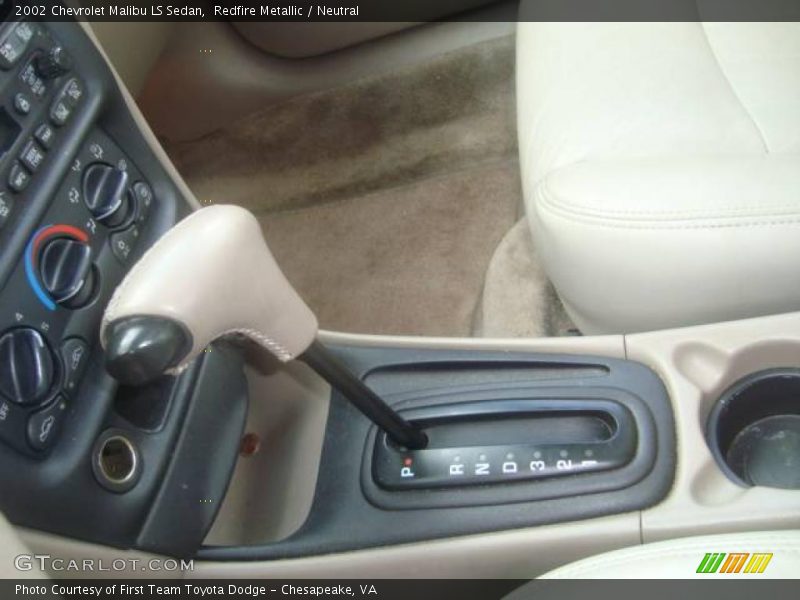 Redfire Metallic / Neutral 2002 Chevrolet Malibu LS Sedan