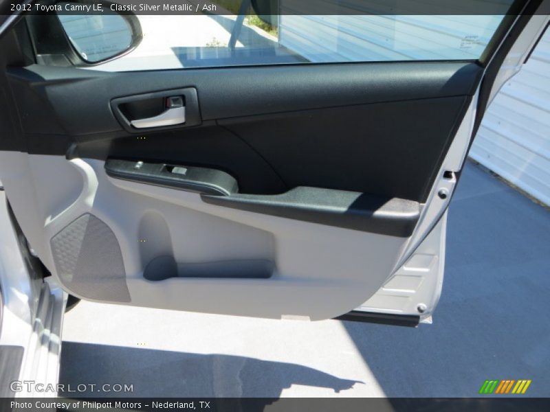 Classic Silver Metallic / Ash 2012 Toyota Camry LE