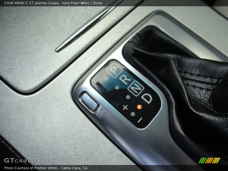 Ivory Pearl White / Stone 2008 Infiniti G 37 Journey Coupe