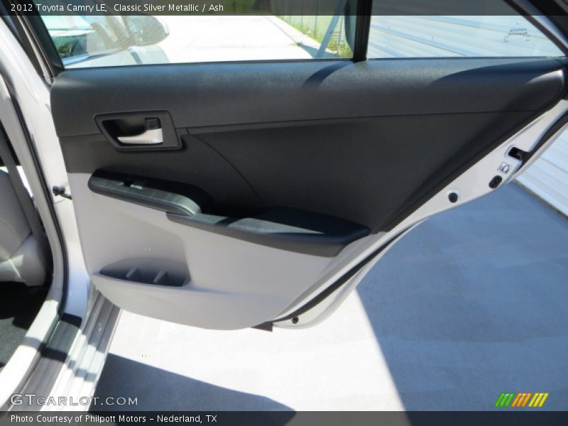 Classic Silver Metallic / Ash 2012 Toyota Camry LE