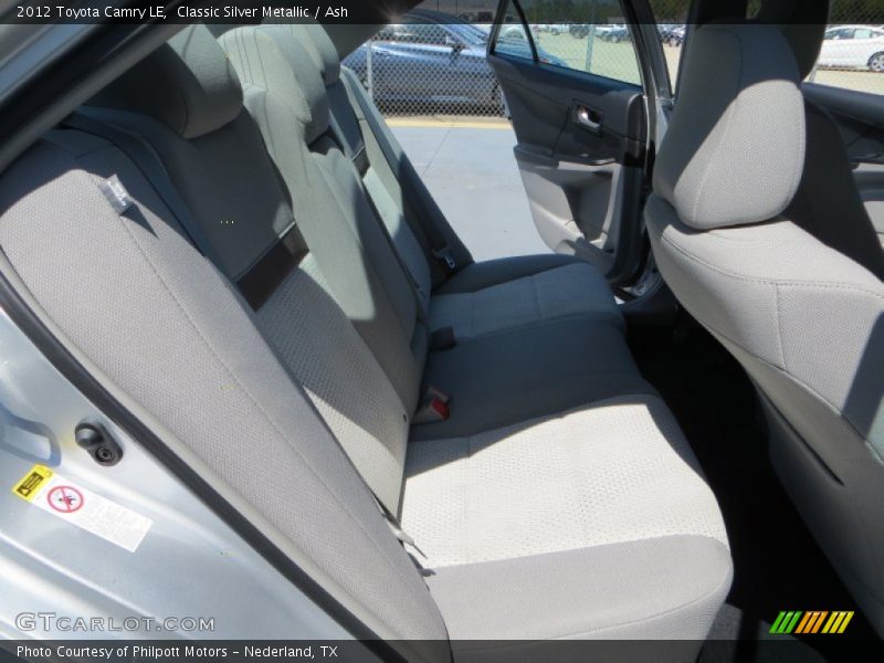 Classic Silver Metallic / Ash 2012 Toyota Camry LE