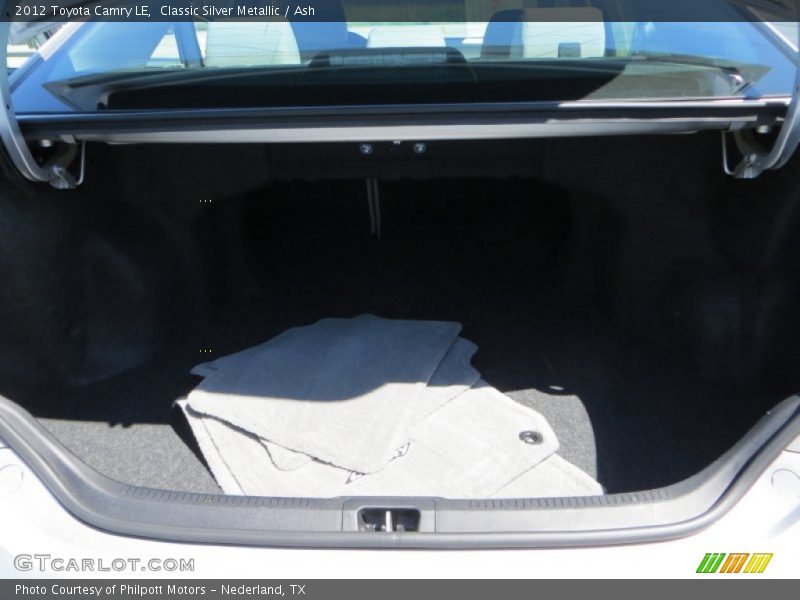 Classic Silver Metallic / Ash 2012 Toyota Camry LE