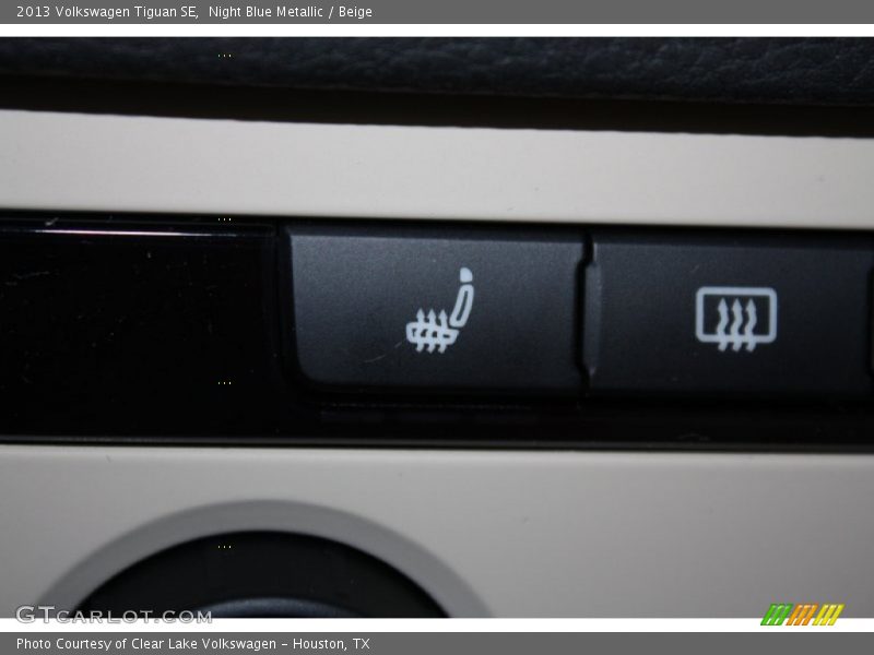 Night Blue Metallic / Beige 2013 Volkswagen Tiguan SE