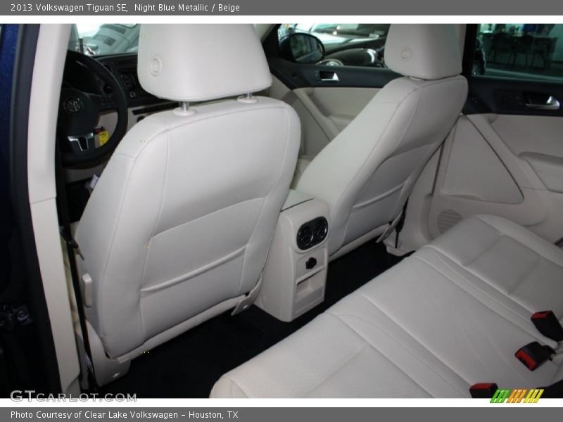 Night Blue Metallic / Beige 2013 Volkswagen Tiguan SE