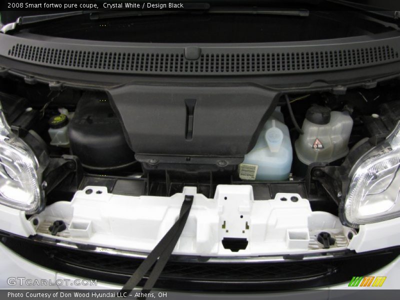 Crystal White / Design Black 2008 Smart fortwo pure coupe