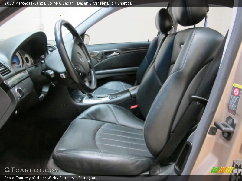  2003 E 55 AMG Sedan Charcoal Interior