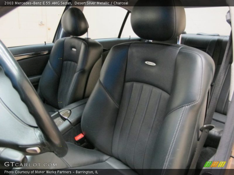 Front Seat of 2003 E 55 AMG Sedan