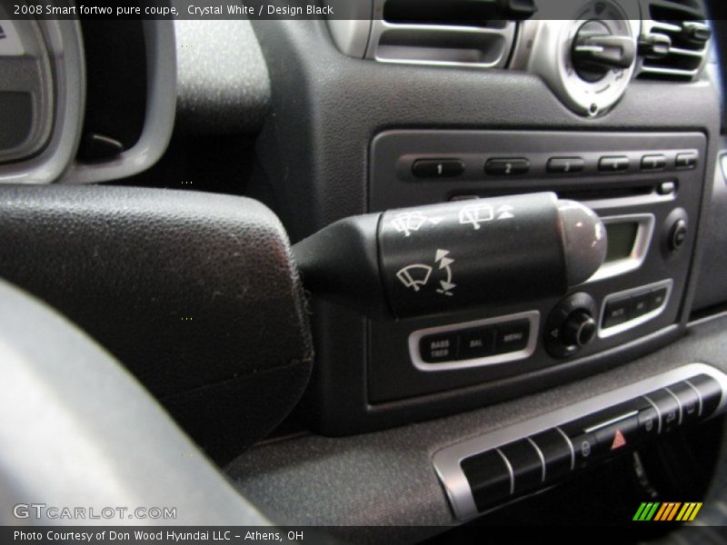 Crystal White / Design Black 2008 Smart fortwo pure coupe