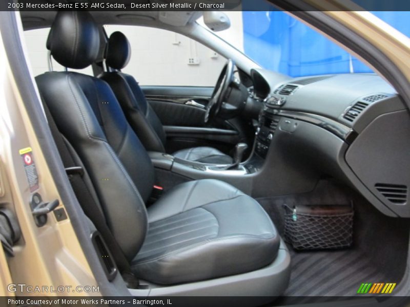 Front Seat of 2003 E 55 AMG Sedan