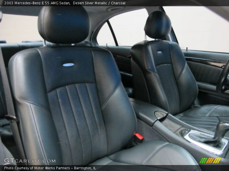 Front Seat of 2003 E 55 AMG Sedan