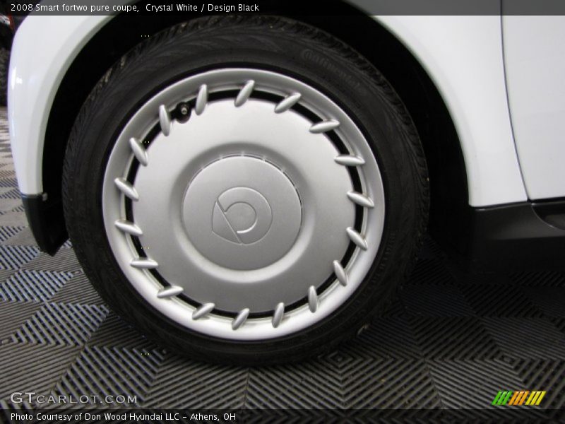 Crystal White / Design Black 2008 Smart fortwo pure coupe