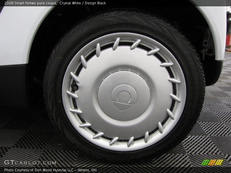 Crystal White / Design Black 2008 Smart fortwo pure coupe