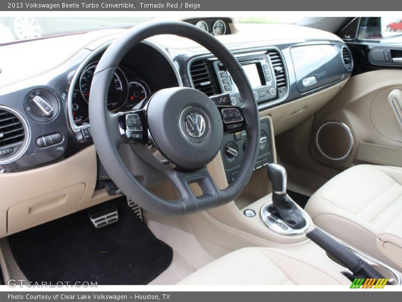 Dashboard of 2013 Beetle Turbo Convertible