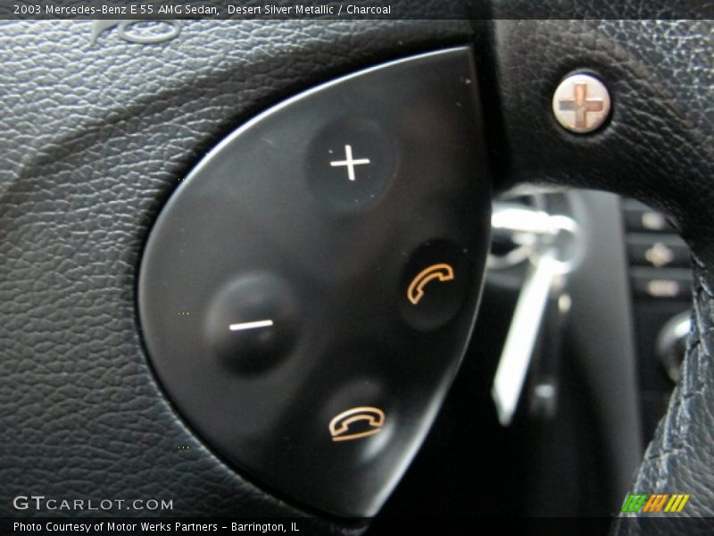 Controls of 2003 E 55 AMG Sedan