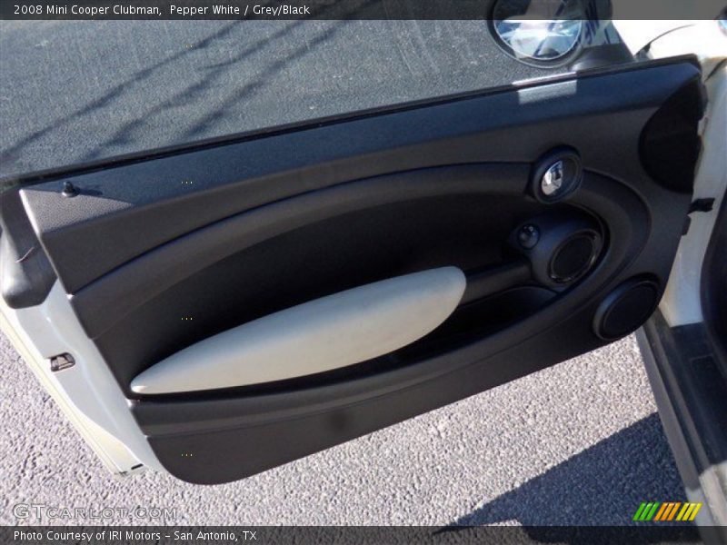 Pepper White / Grey/Black 2008 Mini Cooper Clubman