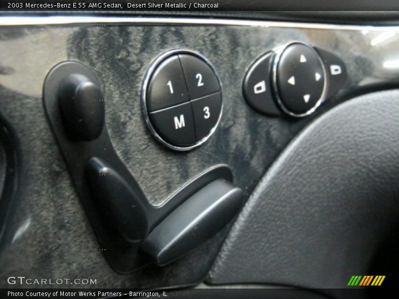 Controls of 2003 E 55 AMG Sedan
