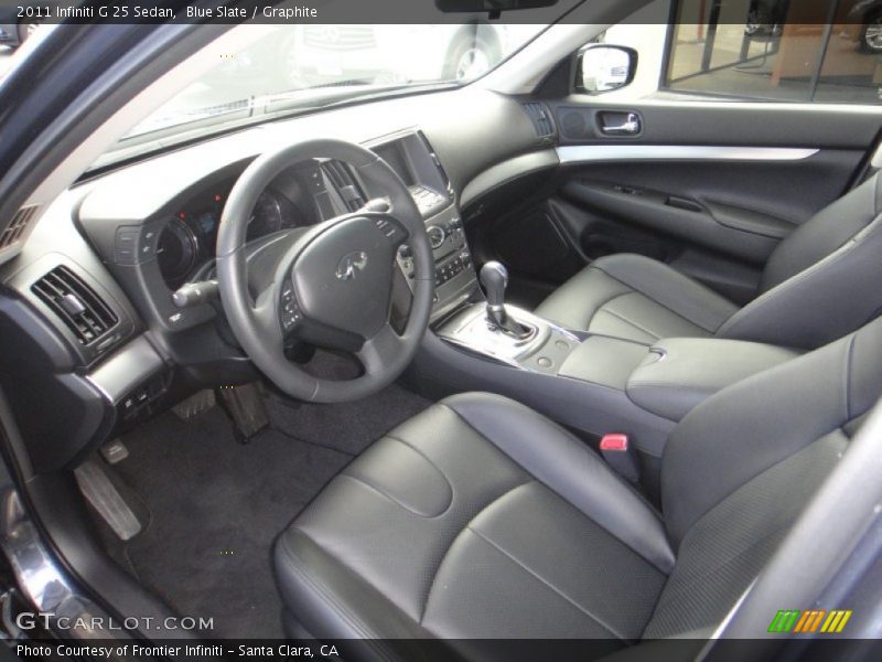 Blue Slate / Graphite 2011 Infiniti G 25 Sedan