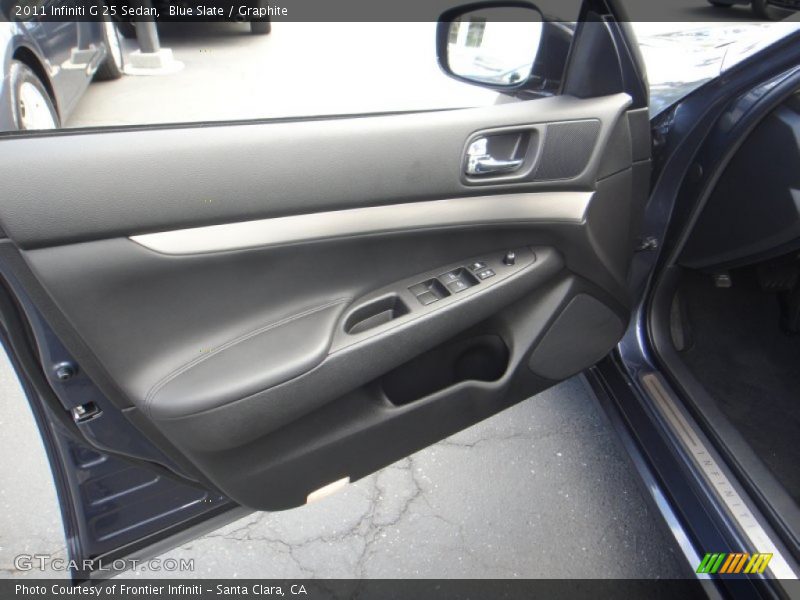 Blue Slate / Graphite 2011 Infiniti G 25 Sedan