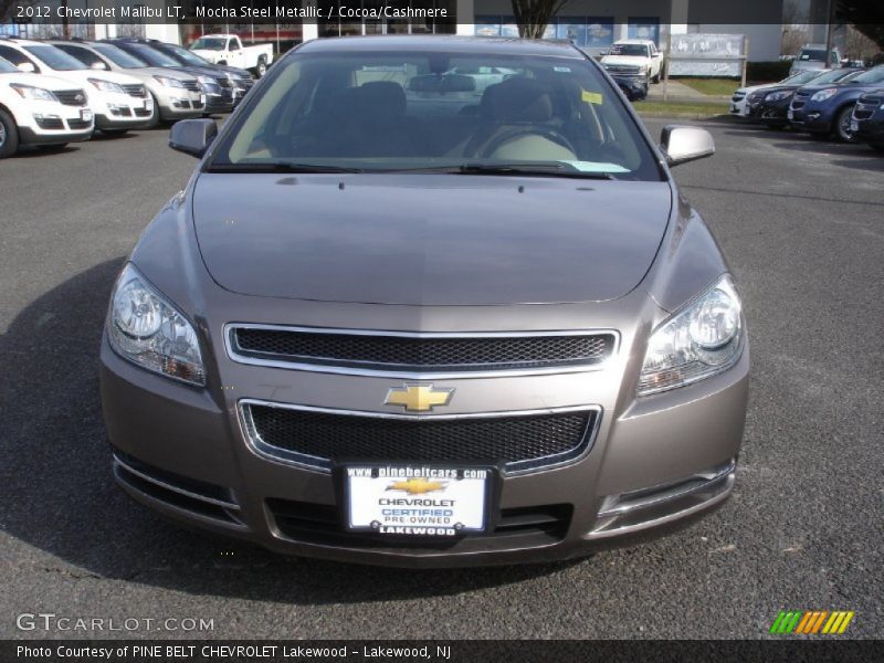 Mocha Steel Metallic / Cocoa/Cashmere 2012 Chevrolet Malibu LT