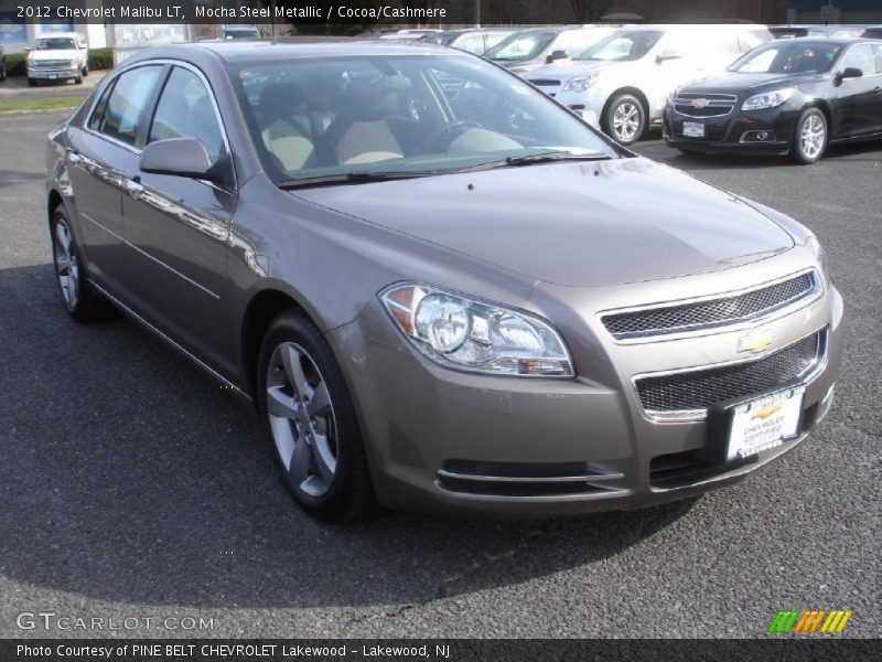 Mocha Steel Metallic / Cocoa/Cashmere 2012 Chevrolet Malibu LT