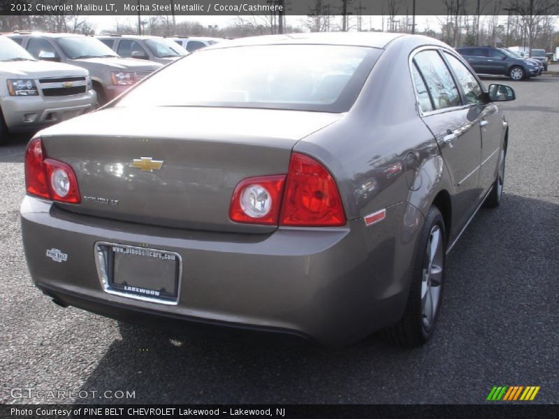 Mocha Steel Metallic / Cocoa/Cashmere 2012 Chevrolet Malibu LT